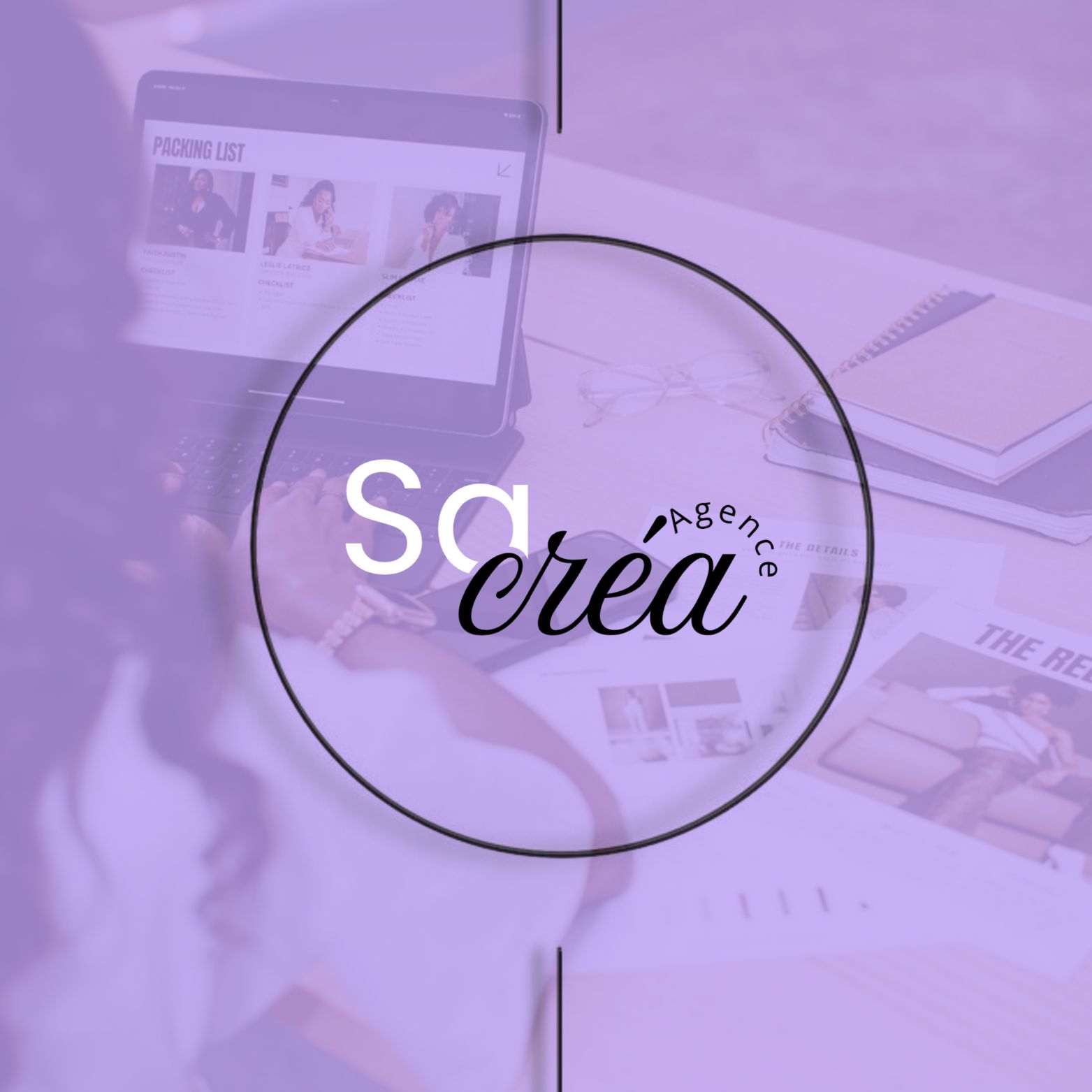 Équipe Sa créa au travail